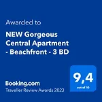Apartament New Gorgeous - Beachfront - 3 Bd San Sebastián