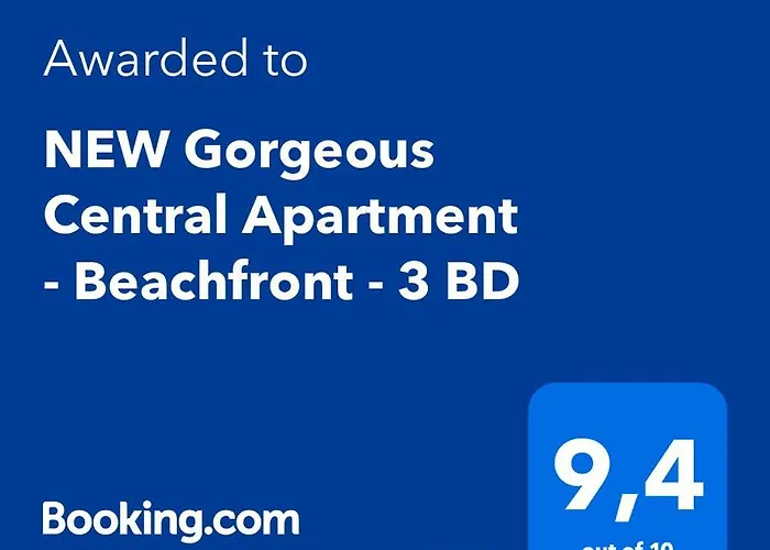 公寓 New Gorgeous - Beachfront - 3 Bd 圣塞瓦斯蒂安
